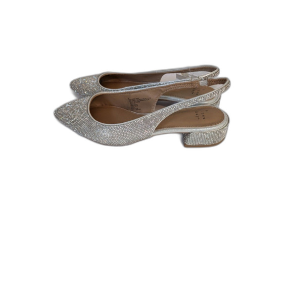 Women's Elle Rhinestone Slingback Pointed Toe Shoes - A New Day- Size 8 - Picture 6 of 7